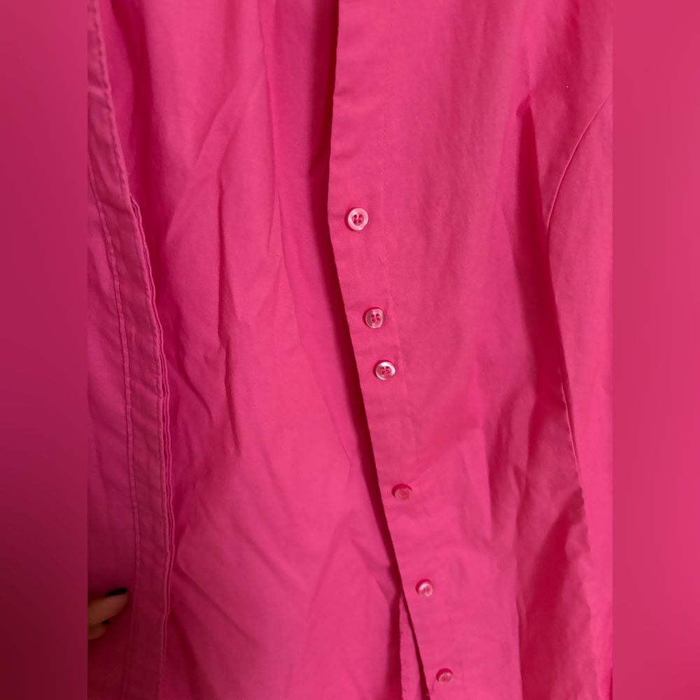Pink Button Up Shirt - Picture 2 of 6